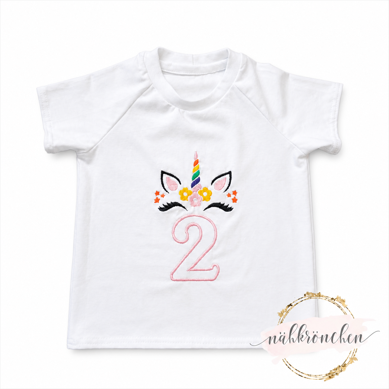 Geburtstags-Shirt „Einhorn“ – Handmade