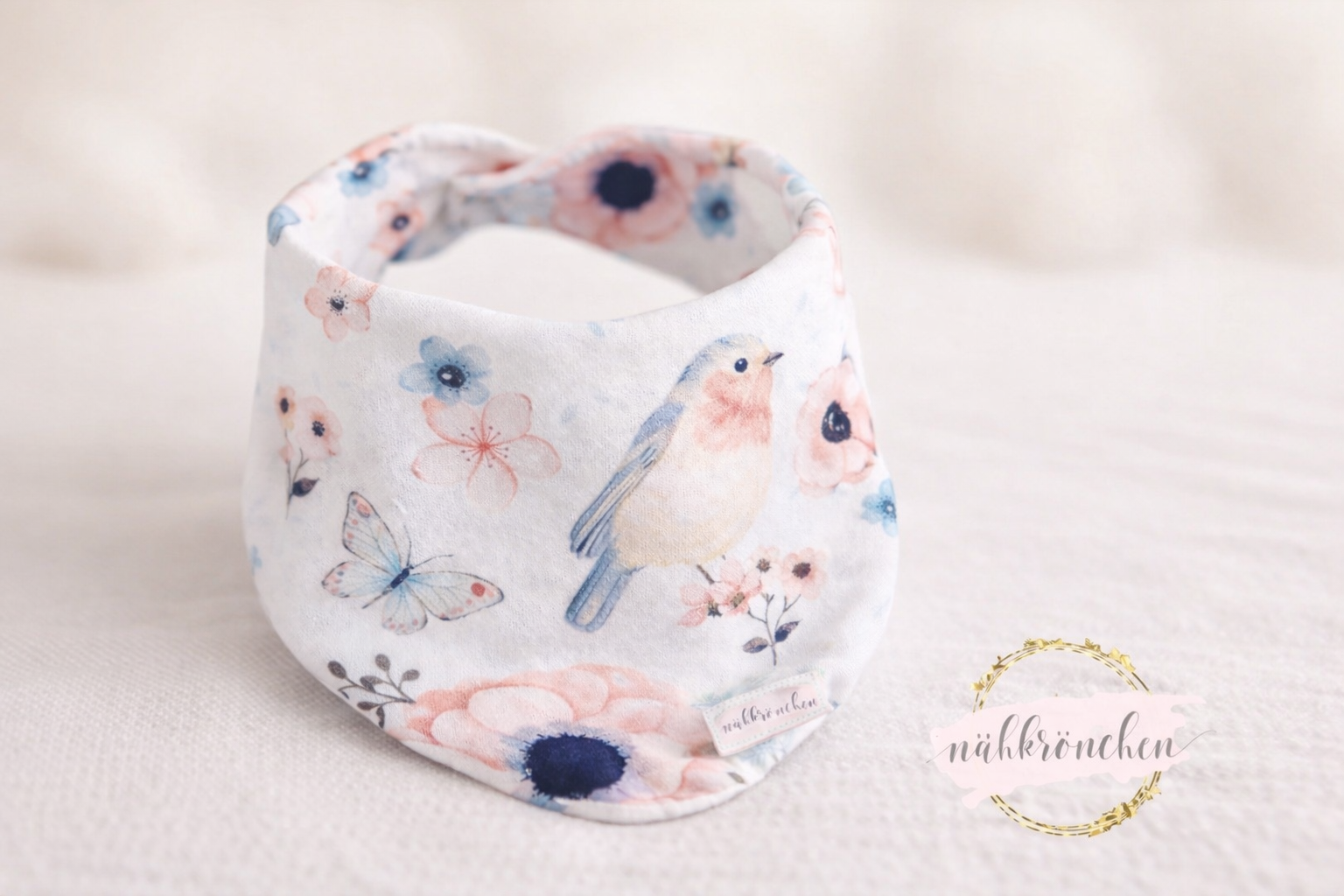 Halstuch „Little Bird“ – Handmade