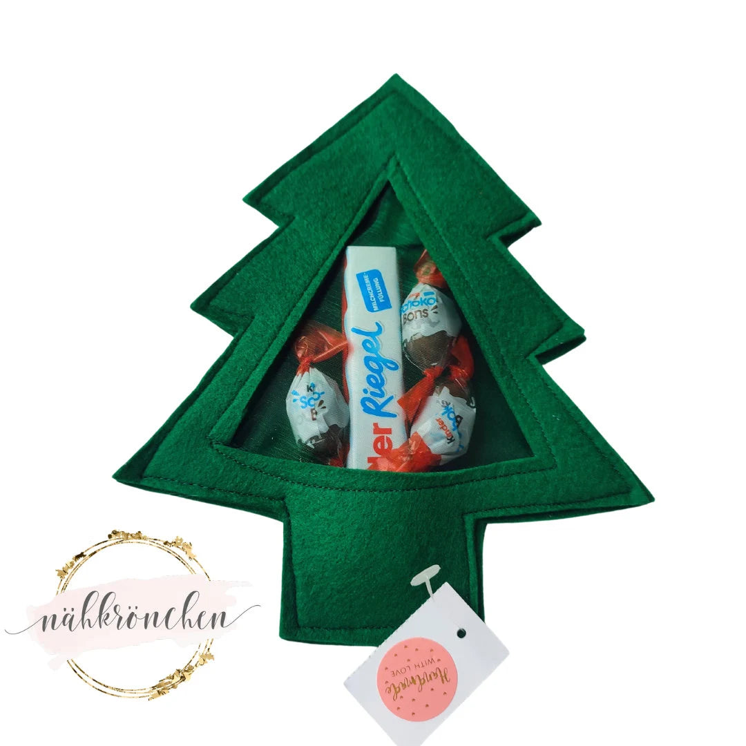 Christmas „Weihnachtsbaum“ – befüllt – Handmade
