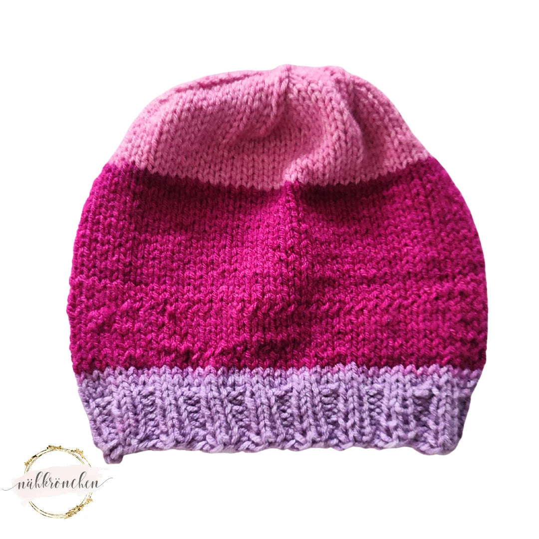 Kinder Strickmütze "Hummel"Handmade
