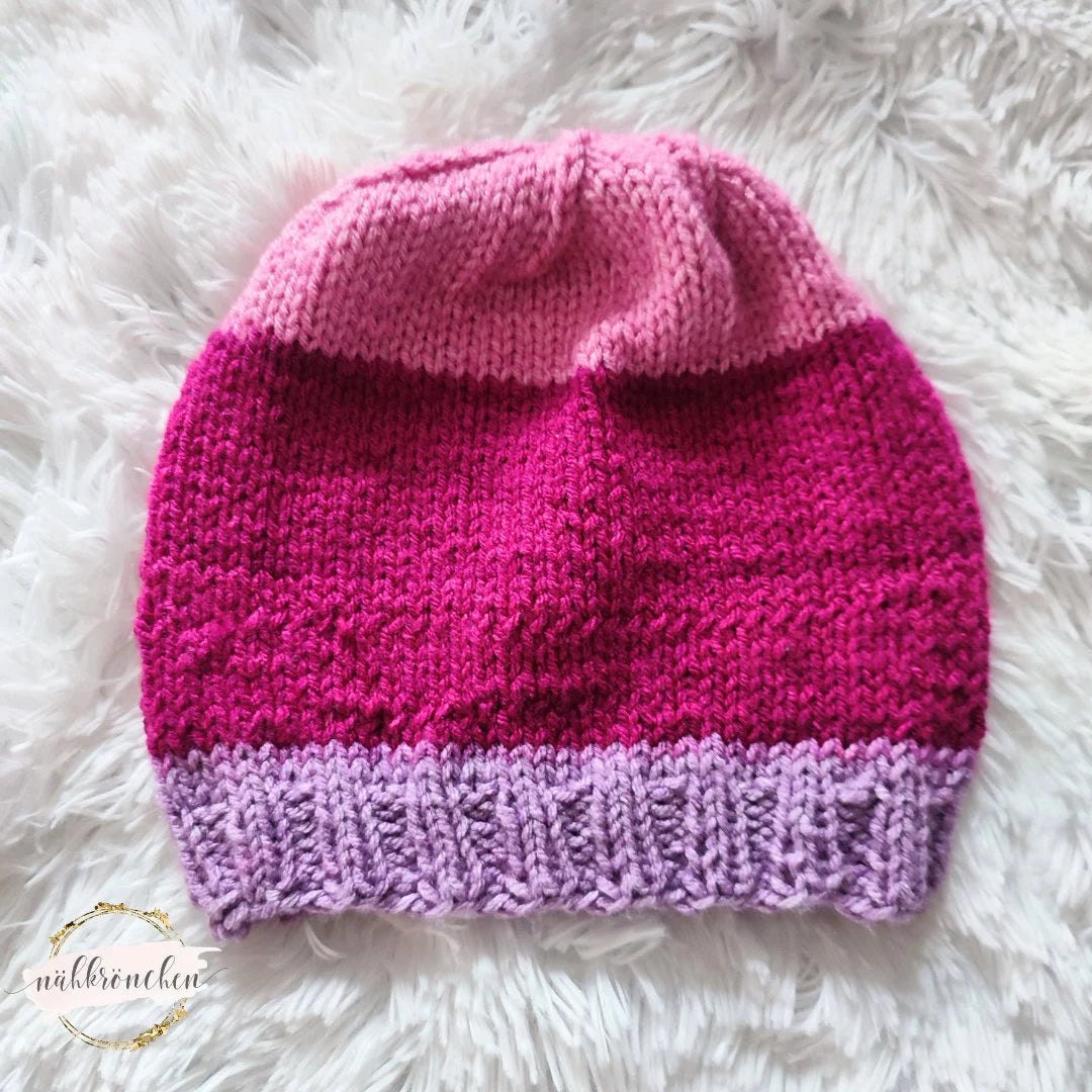 Kinder Strickmütze "Hummel"Handmade